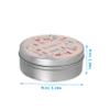 FOYTOKI Makeup Brush Cleaning Box Dry Clean Sponges for Foundation Blush Eye Shadow Makeup Supplies Travel-friendly view 2