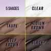 Maybelline Super Lock Brow Glue Eyebrow Gel, Lightweight and Waterproof Tinted Brow Gel For Up To 24HR Hold, Taupe, 1 Count view 4
