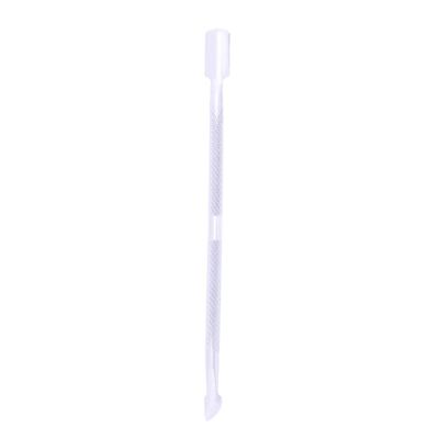 PLAFOPE 3pcs Stainless Steel Nail Cuticle Pusher and Remover Kit for Manicure and Pedicure Dual-end Cuticle Cleaner Tool for Nail Care and Dead Skin Removal