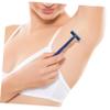 MERRYHAPY 24pcs Women Hair Trimmer Stainless Steel Men Shaver for Face Hair Removal Tool Portable Razor for Travel view 4