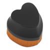 AUTSUPPL Heart-shaped Makeup Brush Soft Flat Top Powder Brush for Women for Blending Contouring Portable Design for Travel Daily Use Easy to Clean Lightweight Compact view 1
