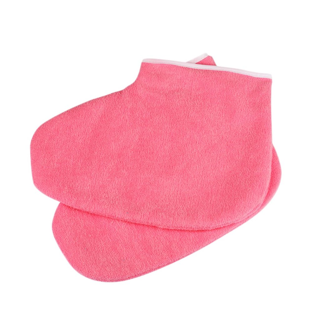 WOFASHPURET Paraffin Therapy Foot Wraps for Women Ankle Support Socks Soft Skin Moisturizing for Home Salon Use