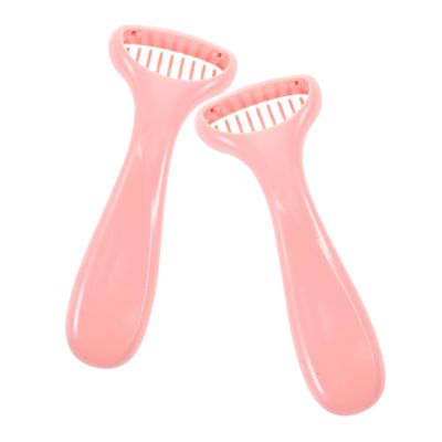 OFFIGAM 2pcs Painless Body Hair Trimmer for Women Portable Razor for Sensitive Skin Eyebrow and Private Area Shaper for Travel and Home Grooming