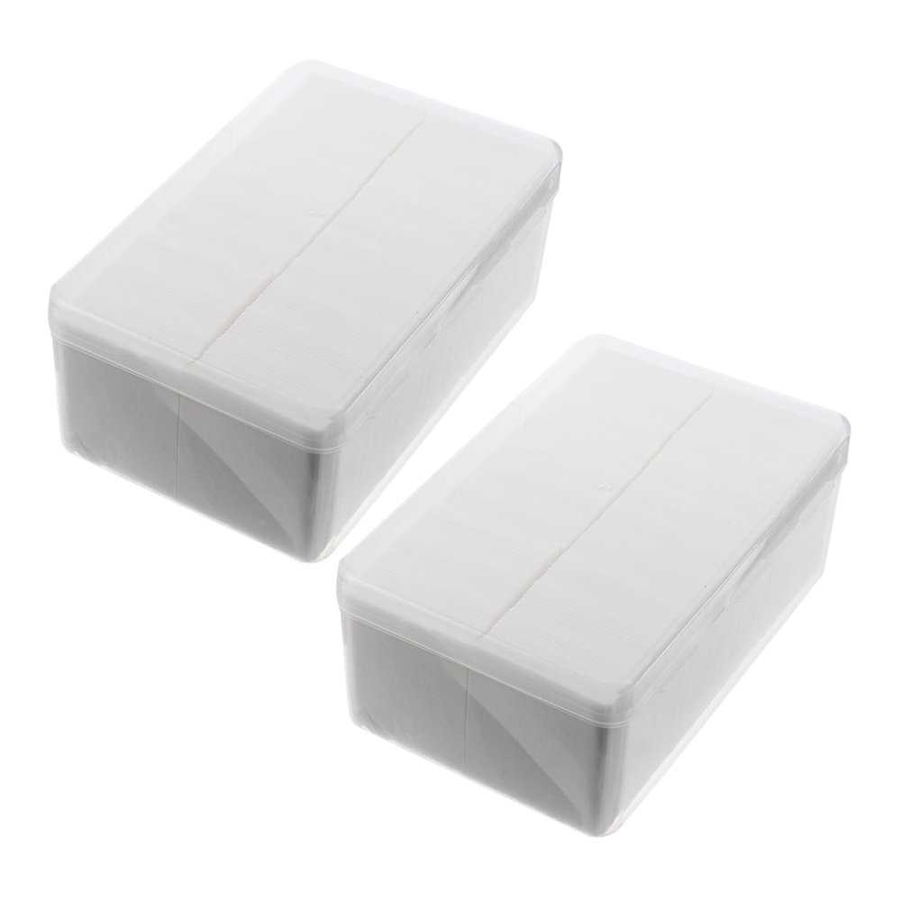 WOFASHPURET 2000pcs Exfoliate Face Pads Cleaning Makeup Remover Pads Skincare Non-Woven Fabric