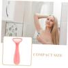 PENIKOKO 2pcs Women Hair Removal Device Painless Razor for Legs Underarms Bikini Area Compact Fast Reusable Blades for Facial Hair Removal Travel-Friendly Trimmer view 3