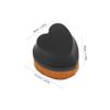 LIFKOME Heart Shaped Foundation Brush Flat Top Makeup Applicator for Precision Application for Face Makeup Travel-friendly Design Lightweight and Easy to Grip view 2