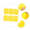 Beatifufu 6pcs Cheese Shaped Makeup Sponge Puff for Wet and Dry Use Versatile Beauty Applicators for Foundation Concealer and Washable and Non-absorbent Face Tools view 2
