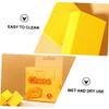 Beatifufu 6pcs Cheese Shaped Makeup Sponge Puff for Wet and Dry Use Versatile Beauty Applicators for Foundation Concealer and Washable and Non-absorbent Face Tools view 3