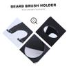 FOYTOKI Stainless Steel Razor Stand Brush Holder Beard Brush Holder Straight Razor Stand view 3