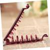 5 Piece Plastic Banana Hair Clips for Women and Girls, Fishtail Style view 2