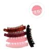 5 Piece Plastic Banana Hair Clips for Women and Girls, Fishtail Style view 3