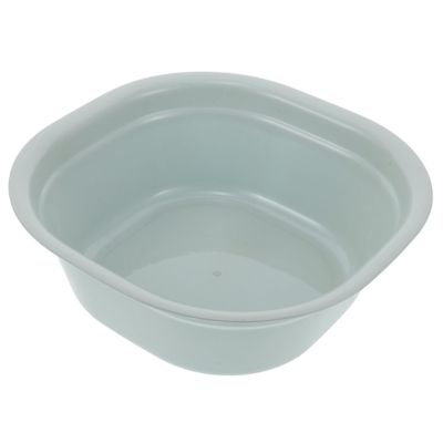 AUTSUPPL Large Thickened Plastic Wash Basin Square Design for Kitchen Laundry and Foot Soak Multi-purpose Basin with Sturdy Plastic Construction and Space-saving Compact