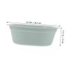 AUTSUPPL Large Thickened Plastic Wash Basin Square Design for Kitchen Laundry and Foot Soak Multi-purpose Basin with Sturdy Plastic Construction and Space-saving Compact view 2