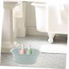 AUTSUPPL Large Thickened Plastic Wash Basin Square Design for Kitchen Laundry and Foot Soak Multi-purpose Basin with Sturdy Plastic Construction and Space-saving Compact view 4