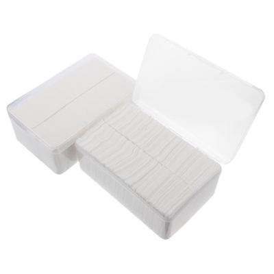Beatifufu 2000pcs Soft Gentle Facial Puff Makeup Remover Non-Woven Cleaning Pads for Skincare Care