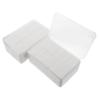 Beatifufu 2000pcs Soft Gentle Facial Puff Makeup Remover Non-Woven Cleaning Pads for Skincare Care view 1