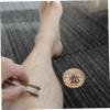 FOYTOKI Crystal Hair Device Manual Painless Hair Removal Tool for Body Arms Legs and Back Exfoliating Epilator for Men and Women Golden view 4