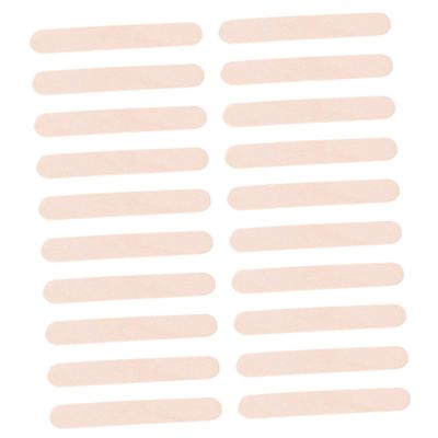 Cabilock 200pcs Hair Removal Stick Ingrown Hair Treatment Hard Wax Skincare Tools Guasha Wax Spatula Portable Multi-Function Tongue Depressor Sticks