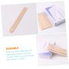 Cabilock 200pcs Hair Removal Stick Ingrown Hair Treatment Hard Wax Skincare Tools Guasha Wax Spatula Portable Multi-Function Tongue Depressor Sticks view 4