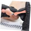 PLAFOPE 5pcs Cuticle Pusher and Trimmer Tool Set for Manicure Nail Remover Cuticle Care for Home and Salon Use view 4