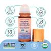 QUEEN OF THE THRONES Organic Golden Castor Oil Roll-On with Rose Quartz | 100% Pure for Skin, Brows & Lashes and less mess Castor Oil Packs | Hexane-Free | USDA Certified | Cold-Pressed 1.7oz (50mL) view 2
