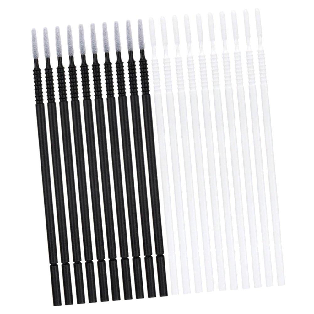 Ipetboom 400pcs Eyelash Cleaning Brush Micro Swabs Lash Extension Cleaning Makeup Applicator Disposable for Home Salon