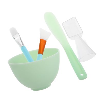 WOONEKY Silicone Mask Bowl Set 1 Set Skincare Tool Kit Face Mask Mixing Bowl for Facials Esthetician Tools