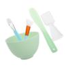 WOONEKY Silicone Mask Bowl Set 1 Set Skincare Tool Kit Face Mask Mixing Bowl for Facials Esthetician Tools view 1