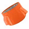 Anneome 1pc Folding Foot Soaking Bag for Travel Portable Water Basin Foot Bath Bucket Orange Space-Saving Design for Camping Hiking and Picnics view 1