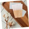 FOYTOKI Cotton Buds Pointed Tips 150pcs Pink Small Cotton Swabs for Lashes Gentle on Tool view 3