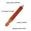 PLAFOPE Razor Honing Cloth Double Sided Strop Leather Sharpening Barber's Polishing Strop Canvas Strop for Raz view 3