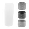 Ciieeo Waterproof Makeup Brush Storage Containers 3pcs Retractable Brush Holders for Travel view 3