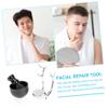 Mikinona Men Shaving Kit Shave Brush and Bowl Razor Shaving Foam Brush Beard Styling Tool view 3