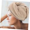 Ipetboom Hair Wraps for Women Wet Hair Care Absorbent Drying Cap Fast Drying Hat view 4
