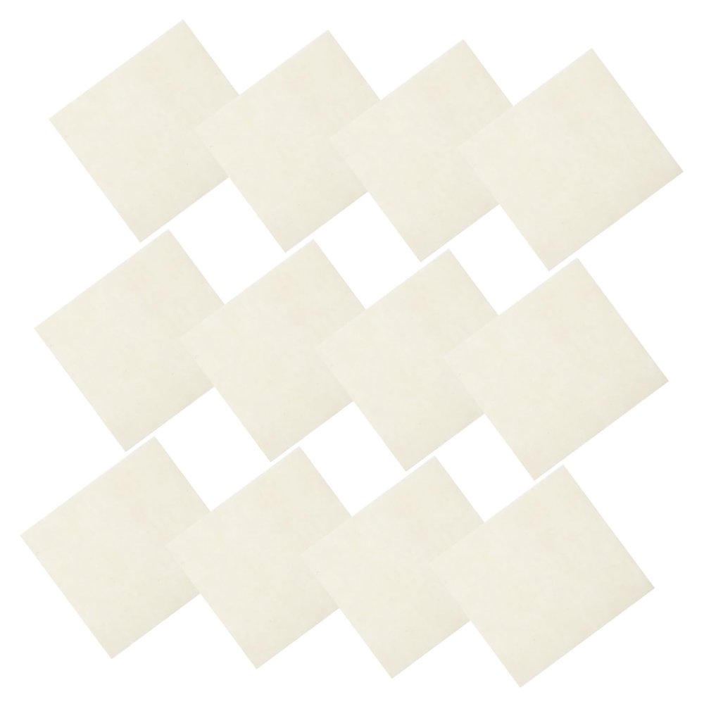 Ipetboom 20Pcs Hair Perm Heat Insulation Mats Cotton Pads for Hairdressing Protective Accessories Compact Heat-resistant Pads for Salon Perming and Curling Use