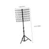 Ipetboom Height Adjustable Braiding Hair Rack Hair Extension Holder for Professional Stylists Dreadlock Focused Versatile Construction for Repeated Use view 2
