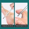 Lagnlnaoy 5 Pcs Professional Pedicure Knife Set Professional Ingrown Toenail Clippers Foot Care Tools Stainless Steel Nail Cuticle Nippers Remover Kits  view 2