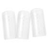 Anneome 3pcs Travel Makeup Case Plastic Brush Organizers Retractable Brush Storage Cups Makeup Set for Women Girls view 1