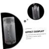 Anneome 3pcs Travel Makeup Case Plastic Brush Organizers Retractable Brush Storage Cups Makeup Set for Women Girls view 3