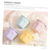 ADOCARN 2sets Silicone Makeup Brush Cleaner Kit Cleaning Bowl for Eyeshadow Brow Tools Pad for Makeup Sponges Brushes view 3