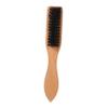 FOMIYES Ergonomic Handle Beard Shaving Brush Made of Natural Bristles Beard Comb view 1