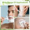 Disposable Razors, White Bulk Razors With Knife Caps, Individually Packaged, Razors In Bulk Suitable For Hotels, Shelters, Homeless People, Nursing Homes, Charities, Churches (150-PACK) view 4