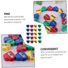 SHOWERORO Love Plastic Pencil Sharpener Heart Design 60pcs Makeup Pencil Sharpen Tool view 2