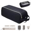 ELCUPA Large Hair Tools Travel Bag Compatible with Shark FlexStyle, Revlon & Dyson | Hair Dryer Brush Organizer, Flat Iron, Curling Iron, Makeup & Cosmetic Bag for Travel Essentials view 1