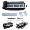 ELCUPA Large Hair Tools Travel Bag Compatible with Shark FlexStyle, Revlon & Dyson | Hair Dryer Brush Organizer, Flat Iron, Curling Iron, Makeup & Cosmetic Bag for Travel Essentials view 3