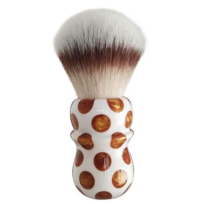 dscosmetic YUNXIAO A2S shaving brush with resin handle and Synthetic Hair Bristle for Wet Shave