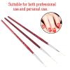 3pcs Nail Liner Pen, Drawing Brush Floral Pattern Nail Art DIY Manicure Set, Suitable for Professional and Personal Use, for Nail Salon view 3