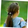 BIUDECO Cute Cartoon Design Bun Wig Baby Girl Hair Extension Hairpiece for Toddler Suitable for Wedding Prom Date Play Office School or Evening Out view 3
