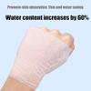 200Pcs Stretchable Makeup Wet Cotton Pads for Face Thin Makeup Remover Pads Stretch Wet Compress Cotton Pad for Toner Essence Skincare (100 Open + 100 Unopened Holes) view 3