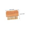 Ipetboom 2pcs Finger Nail Brush for Women Soft Nail Cleaning Brush for Shower for Boys and Girls view 2